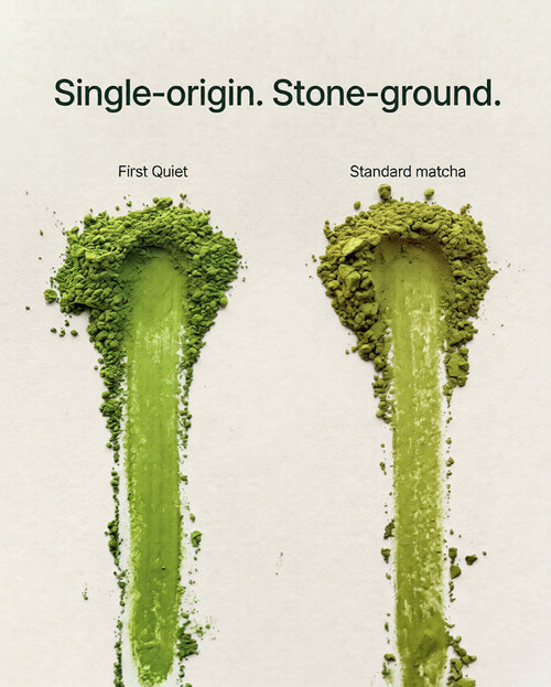 First Quiet — Ceremonial Matcha